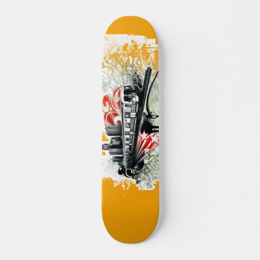 Skateboard van het stadspeld (Voorkant)