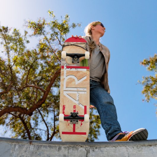 skateboard van hout (Buiten 1)