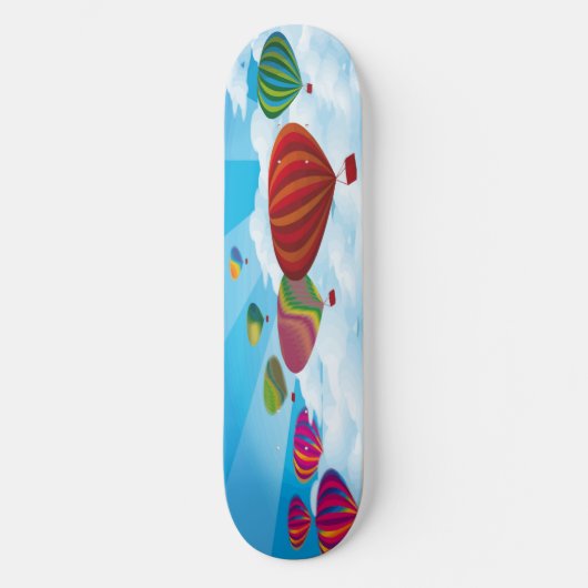 Skateboard van luchtballonnen (Voorkant)