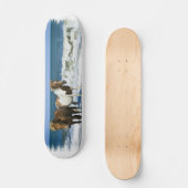 Skateboard van paardenstrand (Voorkant)