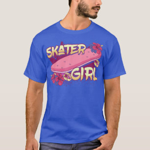 Skateboard van Skater Girl T-shirt