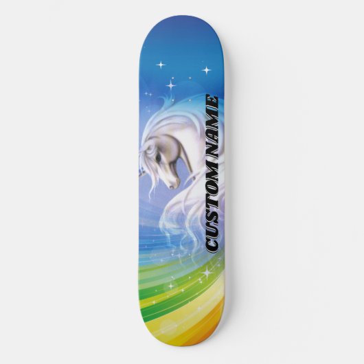 skateboard van Unicorn (Voorkant)