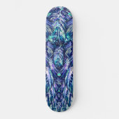 Skateboard van veren - Exotic Flying (Voorkant)