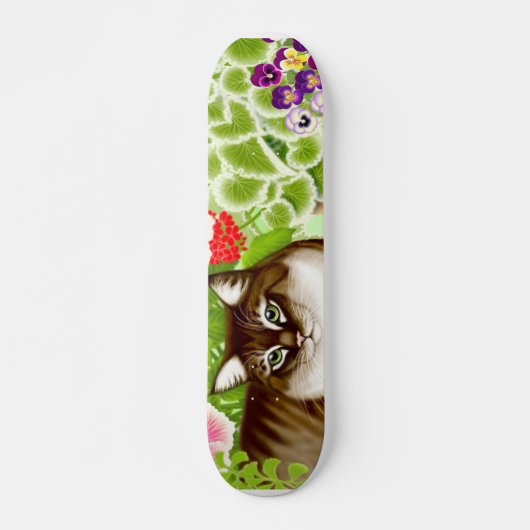 Skateboard van wolkskat (Voorkant)