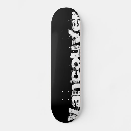 Skateboard Vancouver — Style urbain Cool - Skate (Recto)