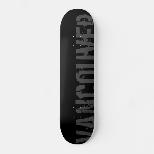 Skateboard Vancouver — Style urbain - Skate (Recto)