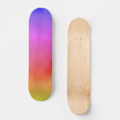 Skateboard Vapeur arc-en-ciel (Recto)