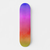 Skateboard Vapeur arc-en-ciel (Devant)