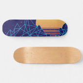 Skateboard Vaporwave (Horz)