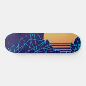 Skateboard Vaporwave (Horz)
