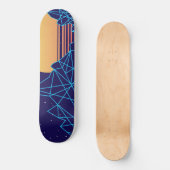 Skateboard Vaporwave (Recto)