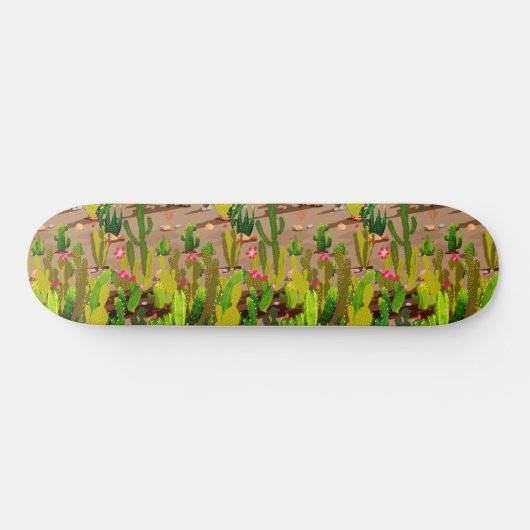 Skateboard Variété de cactus 3 (Horz)