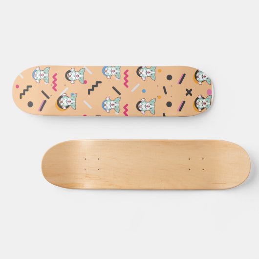 Skateboard Vector de Dog Seamless (Horz)
