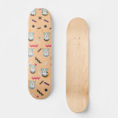Skateboard Vector de Dog Seamless (Recto)