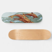 Skateboard Vengeance de marine d'Aqua (Horz)