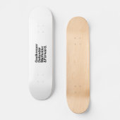 Skateboard Ventilateur (Recto)