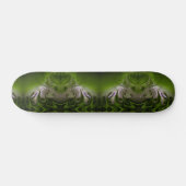 Skateboard verde pistacho remolino (Horz)