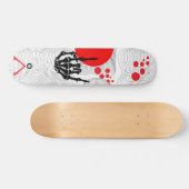 Skateboard, verder dan het leven skateboard (Horizontaal)