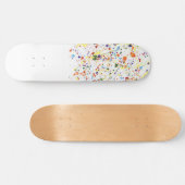 Skateboard "Verf Splatter" (Horizontaal)