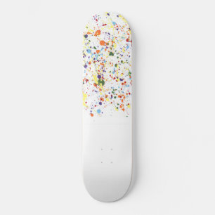 Skateboard "Verf Splatter"