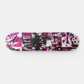 Skateboard Vérificateurs roses (Horz)