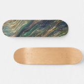 Skateboard Verre Abstrait (Horz)