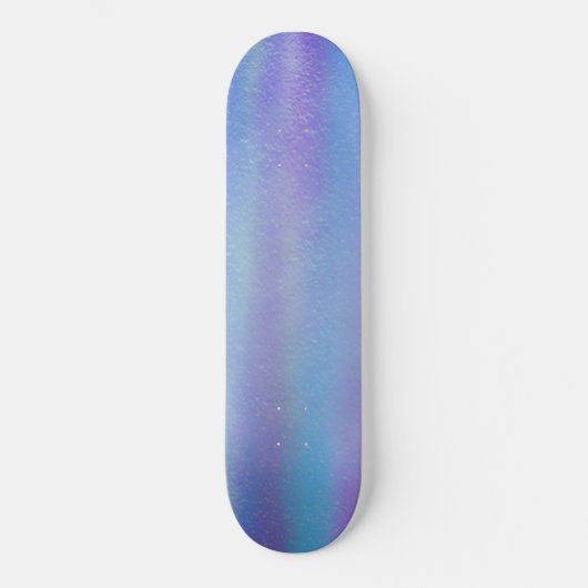 Skateboard Verre Dichroïque Rainbow Colours Art (Recto)