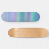 Skateboard Verre Dichroïque Rainbow Colours Art (Horz)