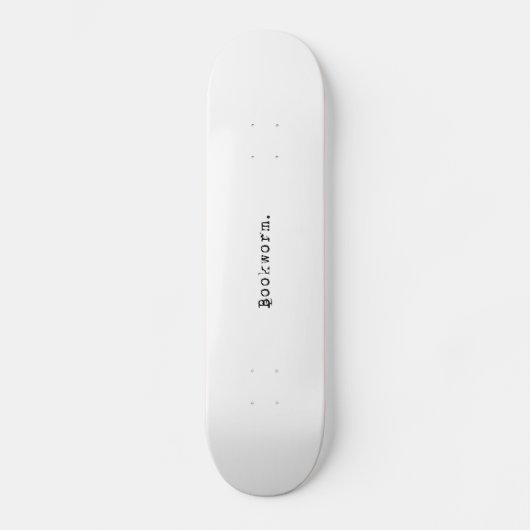 Skateboard Vers de livre (Recto)