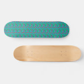 Skateboard vert avec skate rouge (Horz)