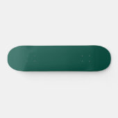 Skateboard Vert bleu (roue couleur) Vert profond de la mer (Horz)