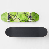 Skateboard vert d'arrière - plan de peinture de main (Horz)