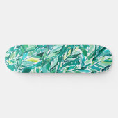Skateboard Vert de JUNGLE de FEUILLE de BANANE tropical (Horz)