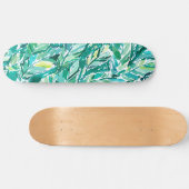 Skateboard Vert de JUNGLE de FEUILLE de BANANE tropical (Horz)