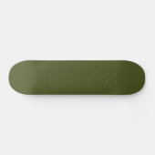 Skateboard Vert de l'armée (couleur solide) (Horz)