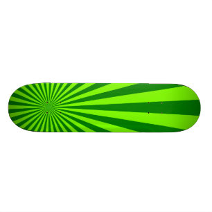 Skateboard Vert et art abstrait rayé génial de chaux