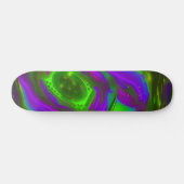 Skateboard vert et violet (Horz)