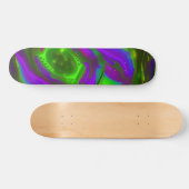 Skateboard vert et violet (Horz)