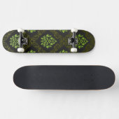 Skateboard Vert floral de papier peint (Horz)