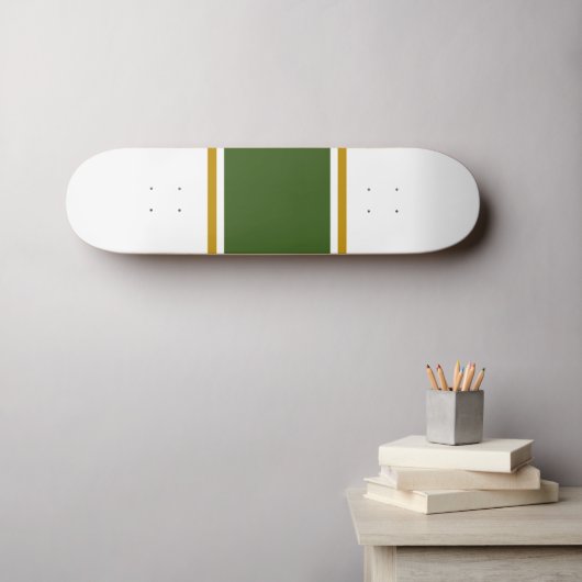 Skateboard Vert foncé Brown rayures de course Arrière - plan (Art mural (Horz))