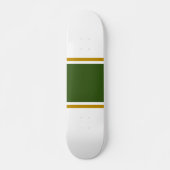 Skateboard Vert foncé Brown rayures de course Arrière - plan (Devant)