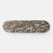 Skateboard Vert Kaki Camouflage de Forêt (Horz)