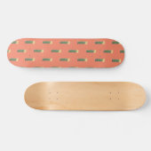 Skateboard Vert mignon Cactus Fleur Jaune Désert (Horz)