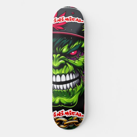 Skateboard Vert moyen minimal (Recto)