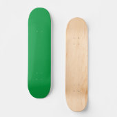 Skateboard Vert pâle, Ferme, Vert forestier, (Recto)
