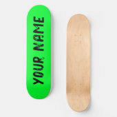 Skateboard Vert vibrant (Recto)