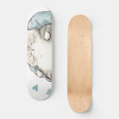 Skateboard Vibes Chubby Chat Chill (Recto)