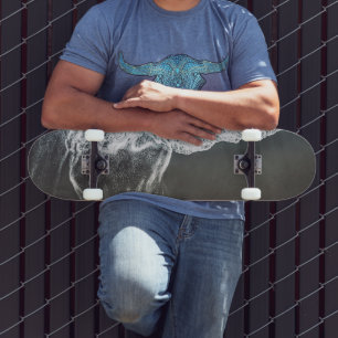 Skateboard Vibes de plage chic Abstrait