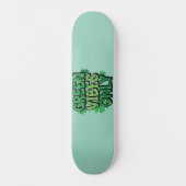 Skateboard Vibes vertes seulement Saint Patrick's Day (Recto)