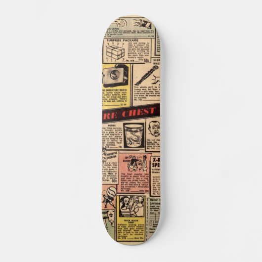 Skateboard Vieille plate-forme comique #2 d'annonce (Recto)